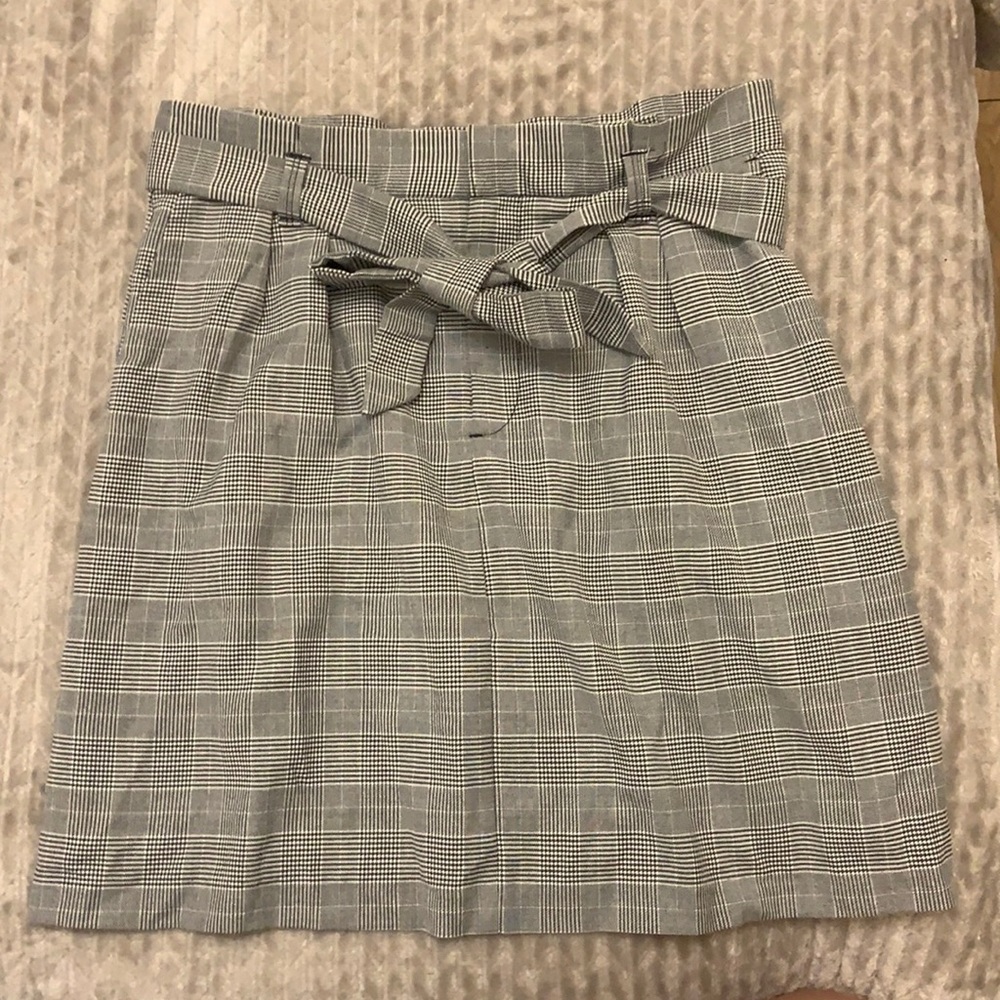Banana Republic plaid skirt